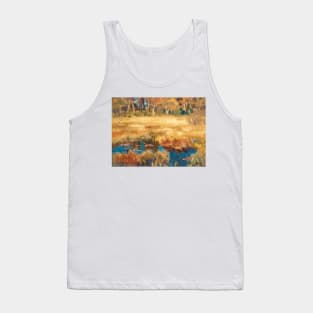 Autumn Landscape with Fox by Bruno Liljefors Tank Top